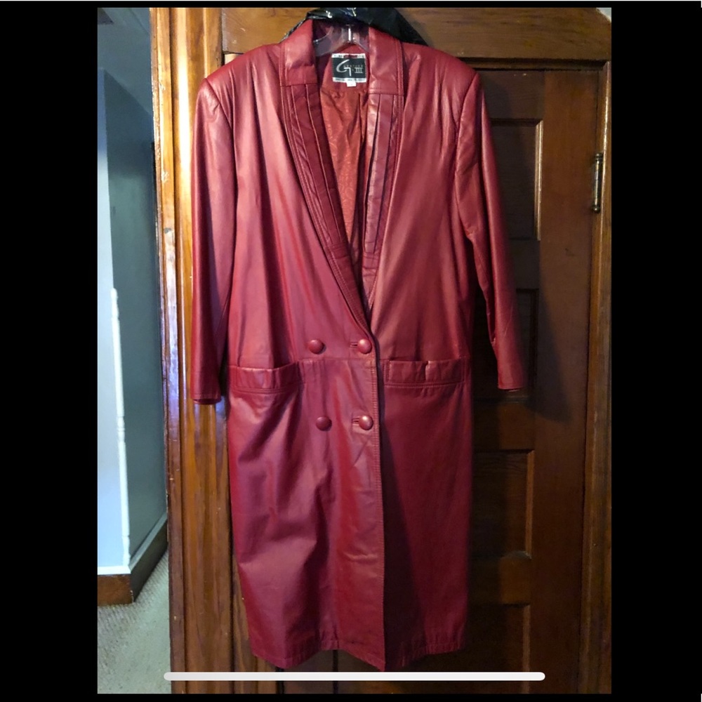 Red jacket